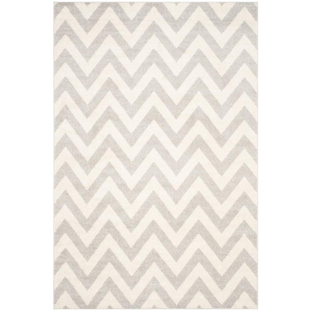 AMHERST, LIGHT GREY / BEIGE, 4' X 6', Area Rug, AMT419B-4. Picture 1