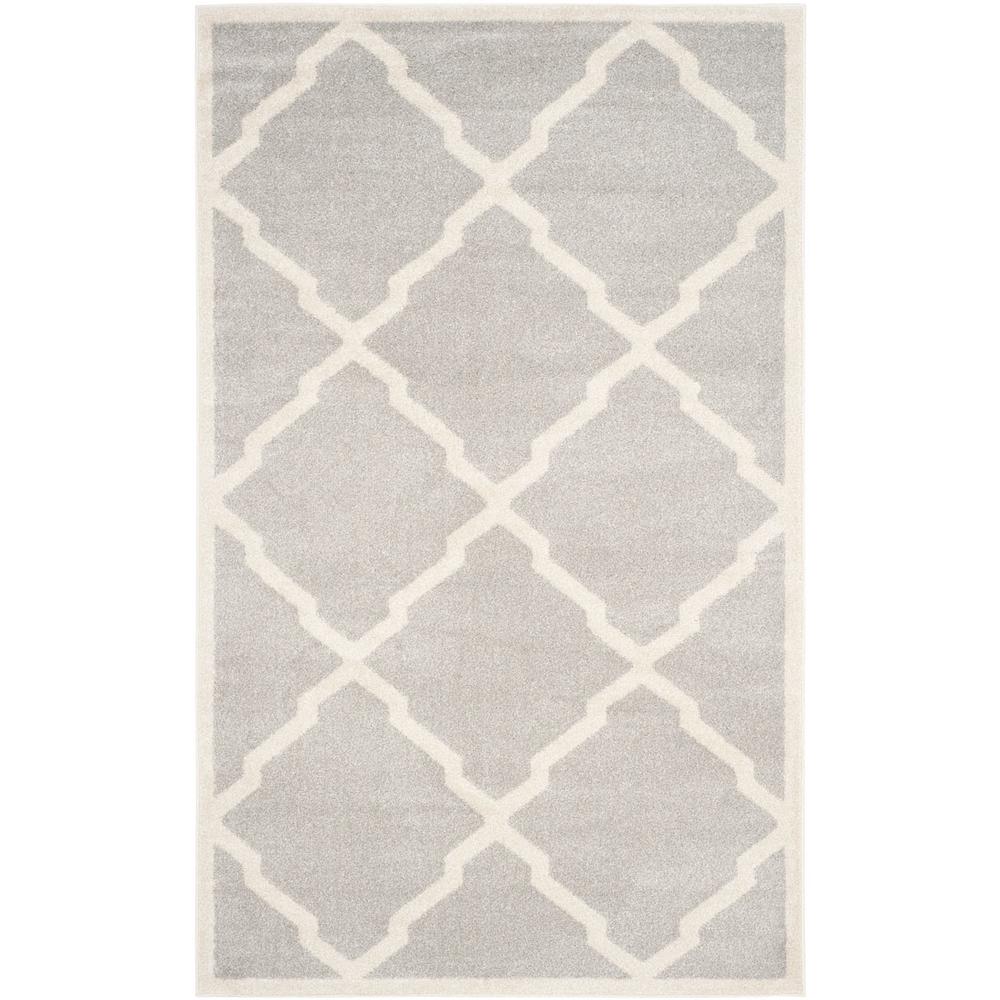 AMHERST, LIGHT GREY / BEIGE, 4' X 6', Area Rug, AMT421B-4. Picture 1