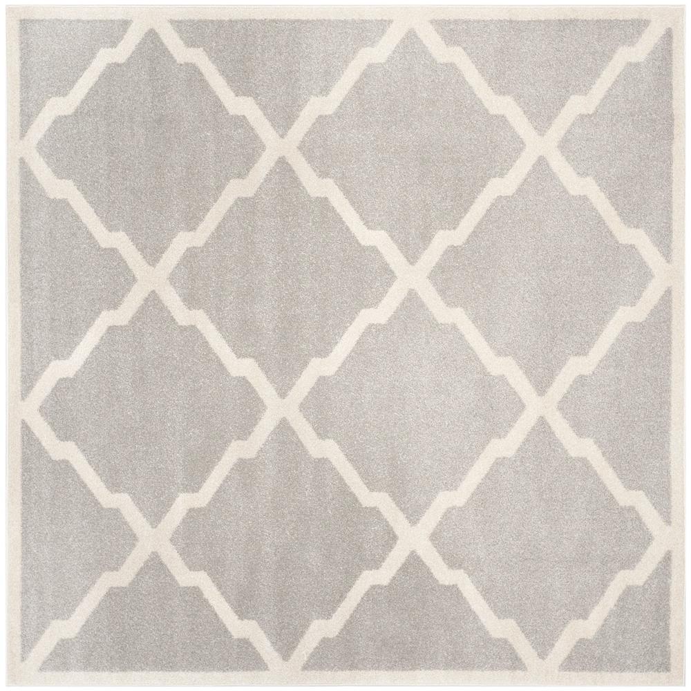 AMHERST, LIGHT GREY / BEIGE, 7' X 7' Square, Area Rug, AMT421B-7SQ. Picture 1