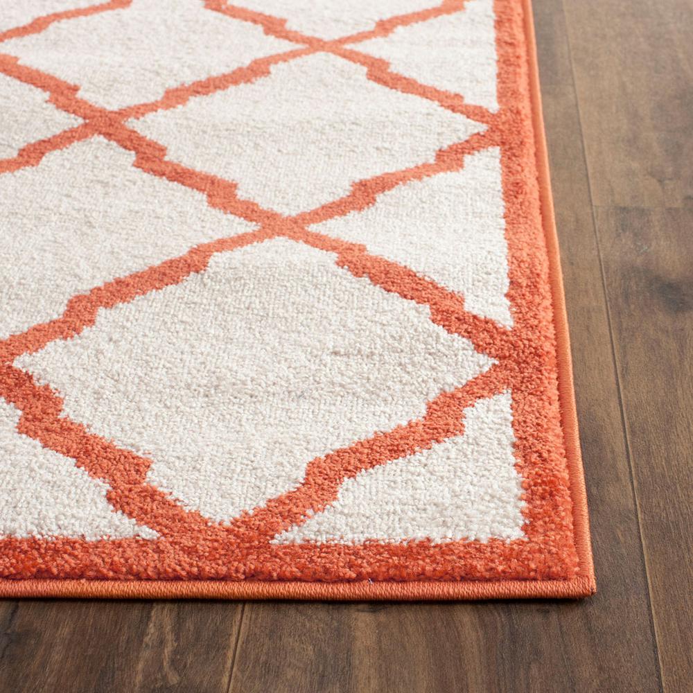 AMHERST, BEIGE / ORANGE, 2'-3" X 9', Area Rug, AMT421F-29. The main picture.