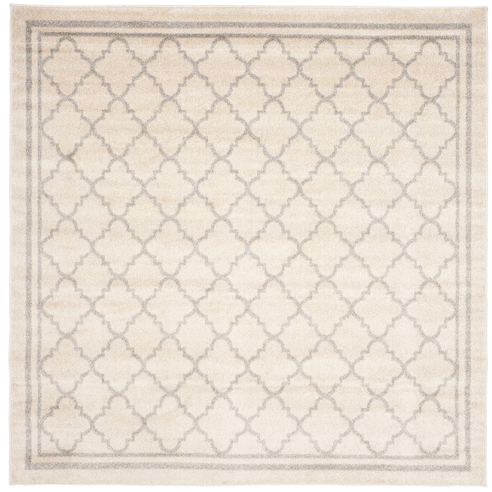 AMHERST, BEIGE / LIGHT GREY, 7' X 7' Square, Area Rug, AMT422E-7SQ. Picture 1