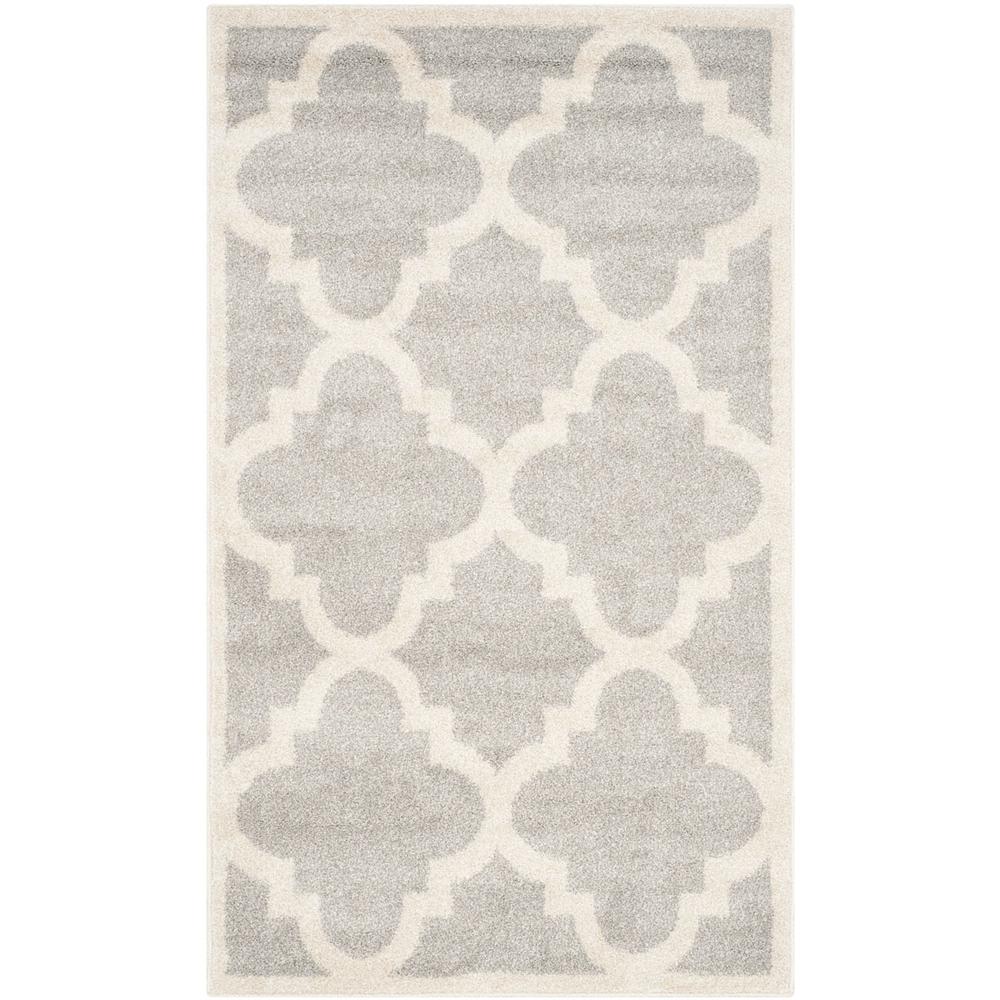 AMHERST, LIGHT GREY / BEIGE, 3' X 5', Area Rug, AMT423B-3. Picture 1
