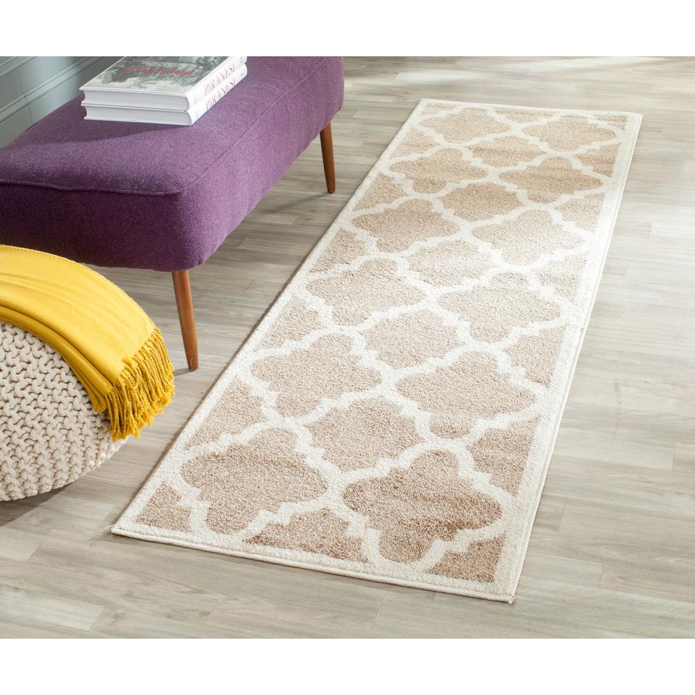 AMHERST, WHEAT / BEIGE, 2'-3" X 9', Area Rug, AMT423S-29. Picture 1