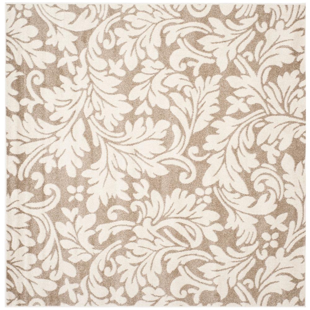 AMHERST, WHEAT / BEIGE, 7' X 7' Square, Area Rug, AMT425S-7SQ. Picture 1
