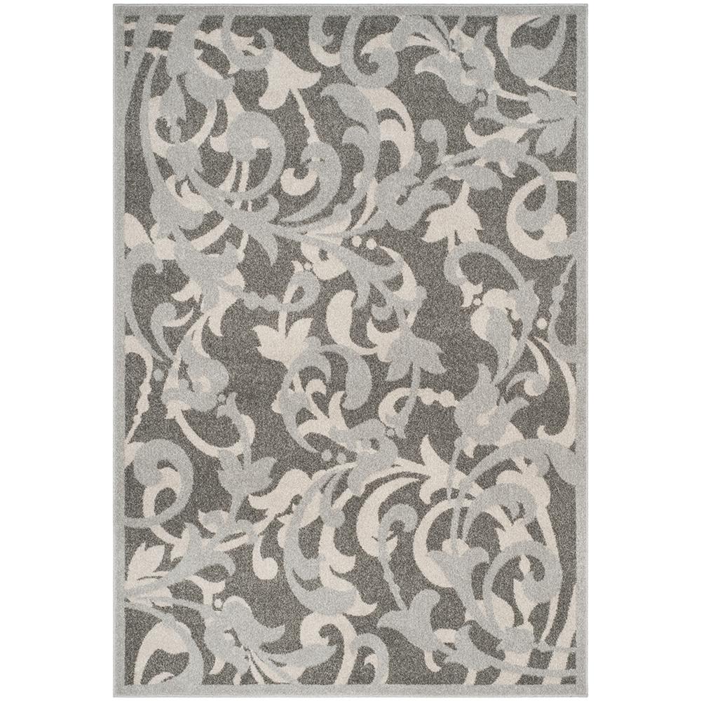 AMHERST, GREY / LIGHT GREY, 4' X 6', Area Rug, AMT428C-4. Picture 1