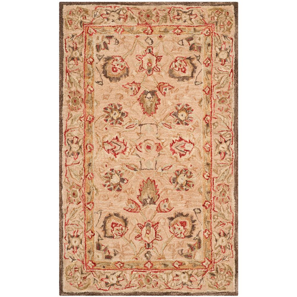 ANATOLIA, BEIGE / BEIGE, 4' X 6', Area Rug, AN512A-4. Picture 1