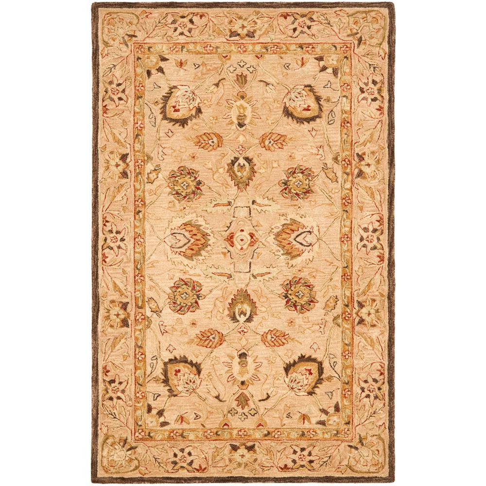 ANATOLIA, BEIGE / BEIGE, 6' X 9', Area Rug, AN512A-6. Picture 1