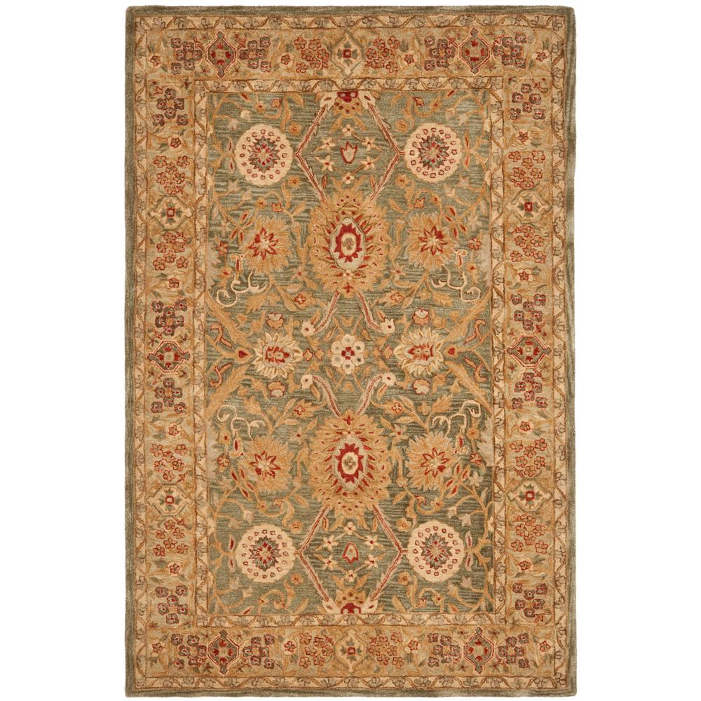 ANATOLIA, BROWN / IVORY, 6' X 9', Area Rug, AN516A-6. Picture 1