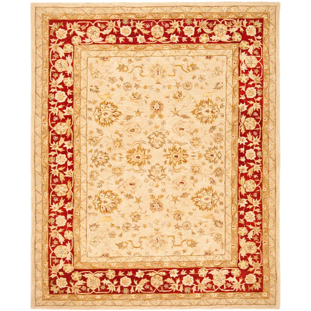 ANATOLIA, IVORY / RED, 8' X 10', Area Rug, AN522C-8. Picture 1