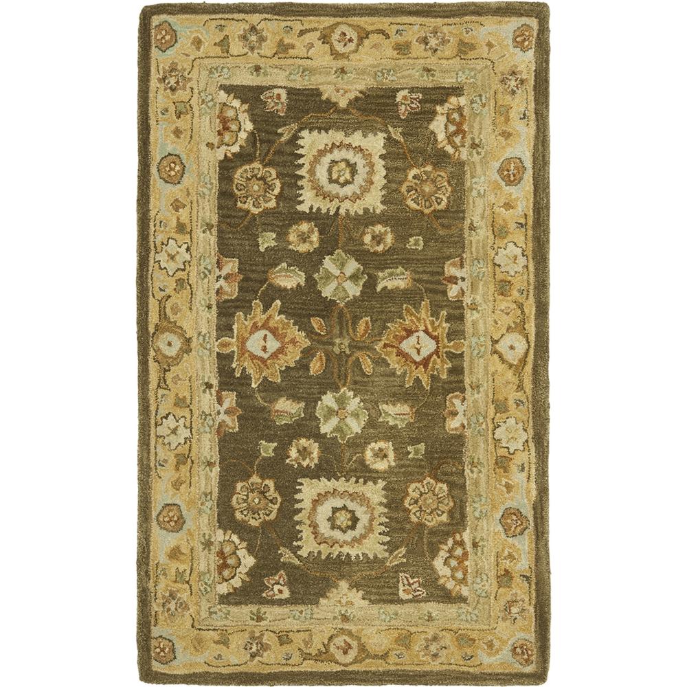 ANATOLIA, BROWN / TAUPE, 4' X 6', Area Rug. Picture 1