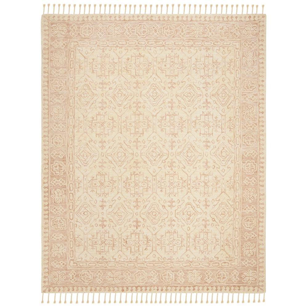 ASPEN, IVORY / BLUSH, 9' X 12', Area Rug. Picture 1