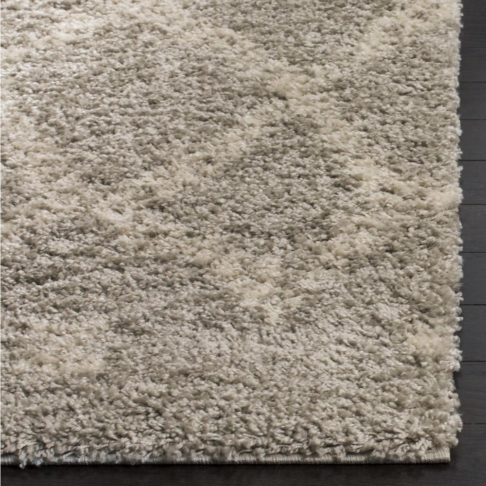 ARIZONA SHAG, GREY / IVORY, 5'-1" X 7'-6", Area Rug, ASG747D-5. Picture 1
