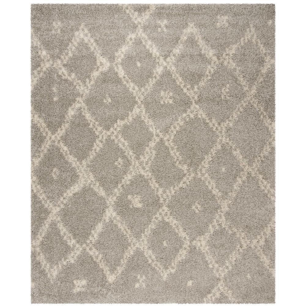 ARIZONA SHAG, GREY / IVORY, 9' X 12', Area Rug, ASG747D-9. Picture 1