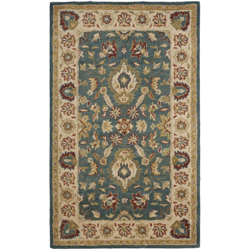ANTIQUITY, BLUE / BEIGE, 4' X 6', Area Rug, AT15A-4. Picture 1