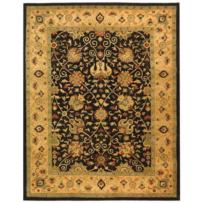 ANTIQUITY, BLACK, 7'-6" X 9'-6", Area Rug, AT21B-8. Picture 1