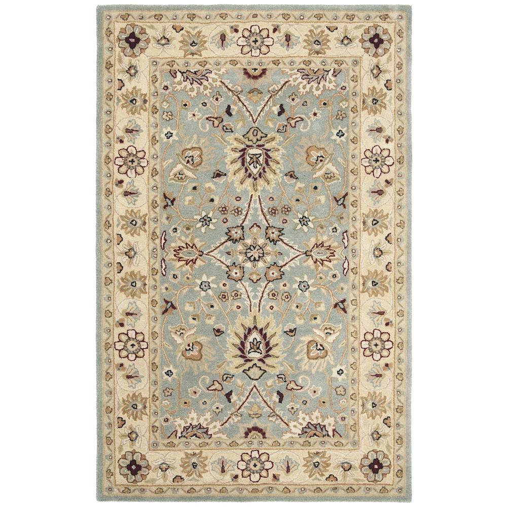 ANTIQUITY, LIGHT BLUE / IVORY, 6' X 9', Area Rug. Picture 1