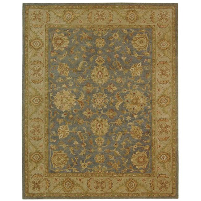 ANTIQUITY, BLUE / BEIGE, 7'-6" X 9'-6", Area Rug, AT312A-8. Picture 1