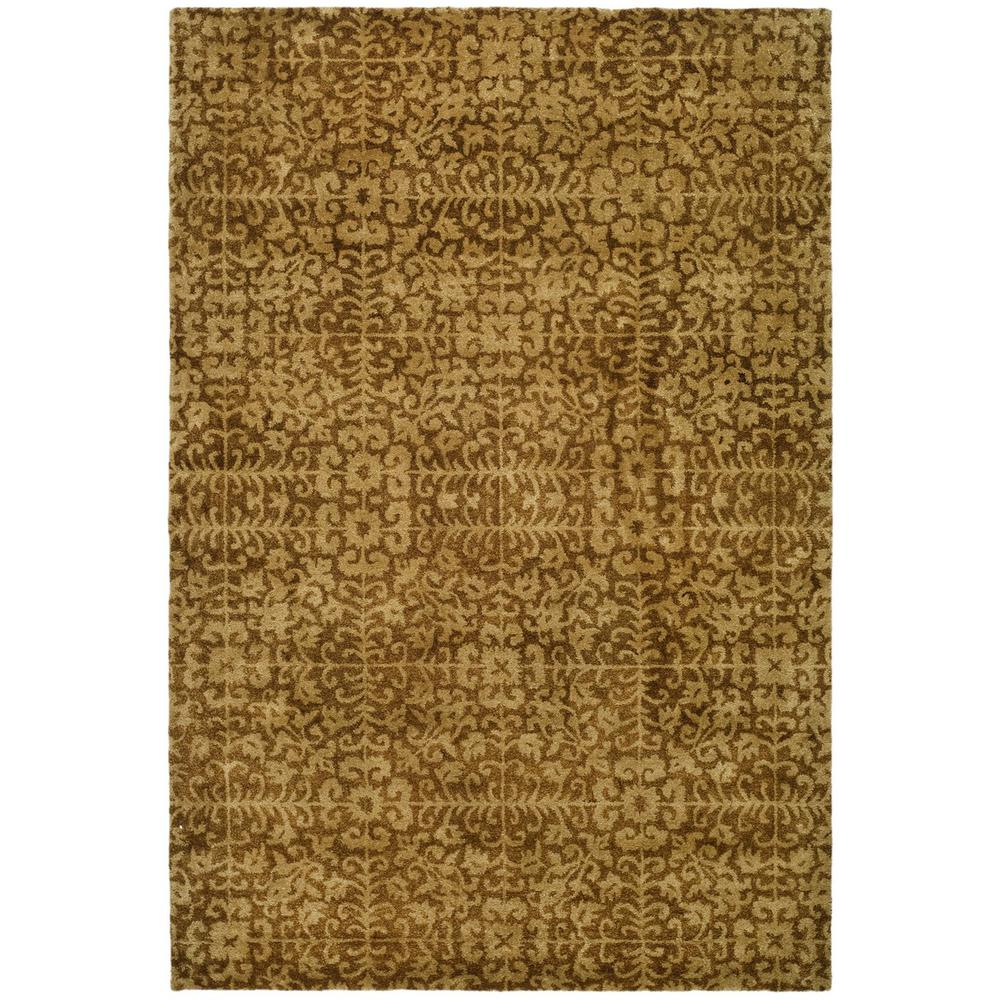 ANTIQUITY, GOLD / BEIGE, 6' X 9', Area Rug. Picture 1