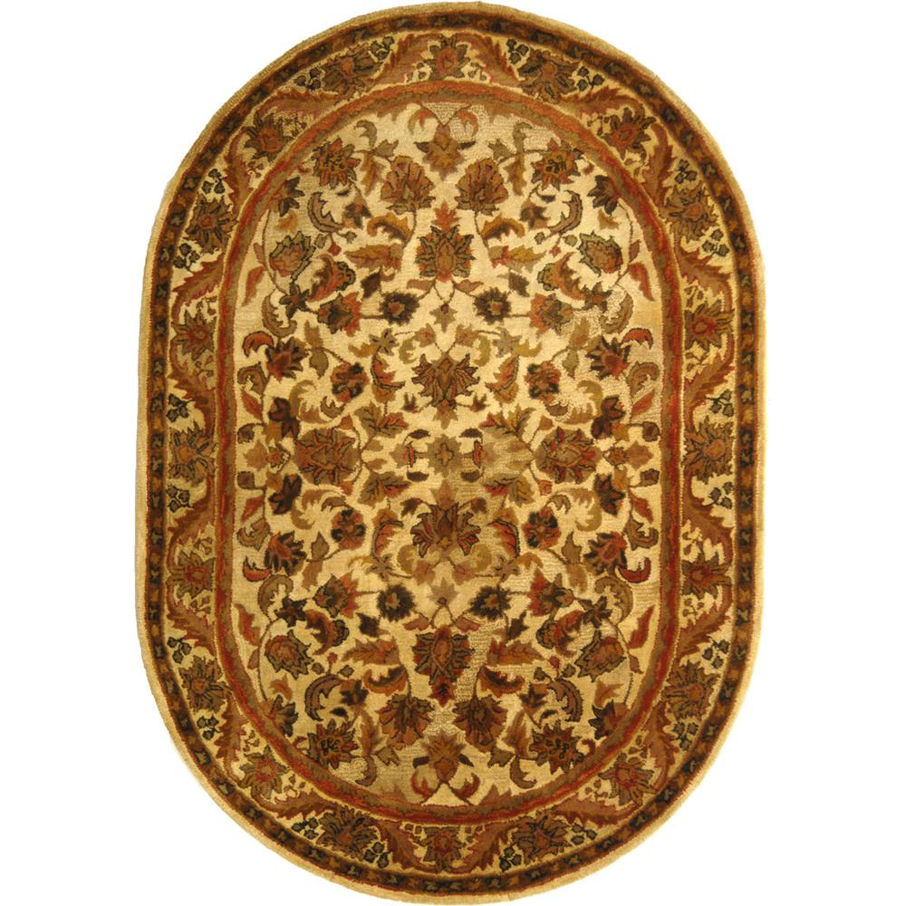 ANTIQUITY, GOLD, 7'-6" X 9'-6" Oval, Area Rug, AT52D-8OV. The main picture.