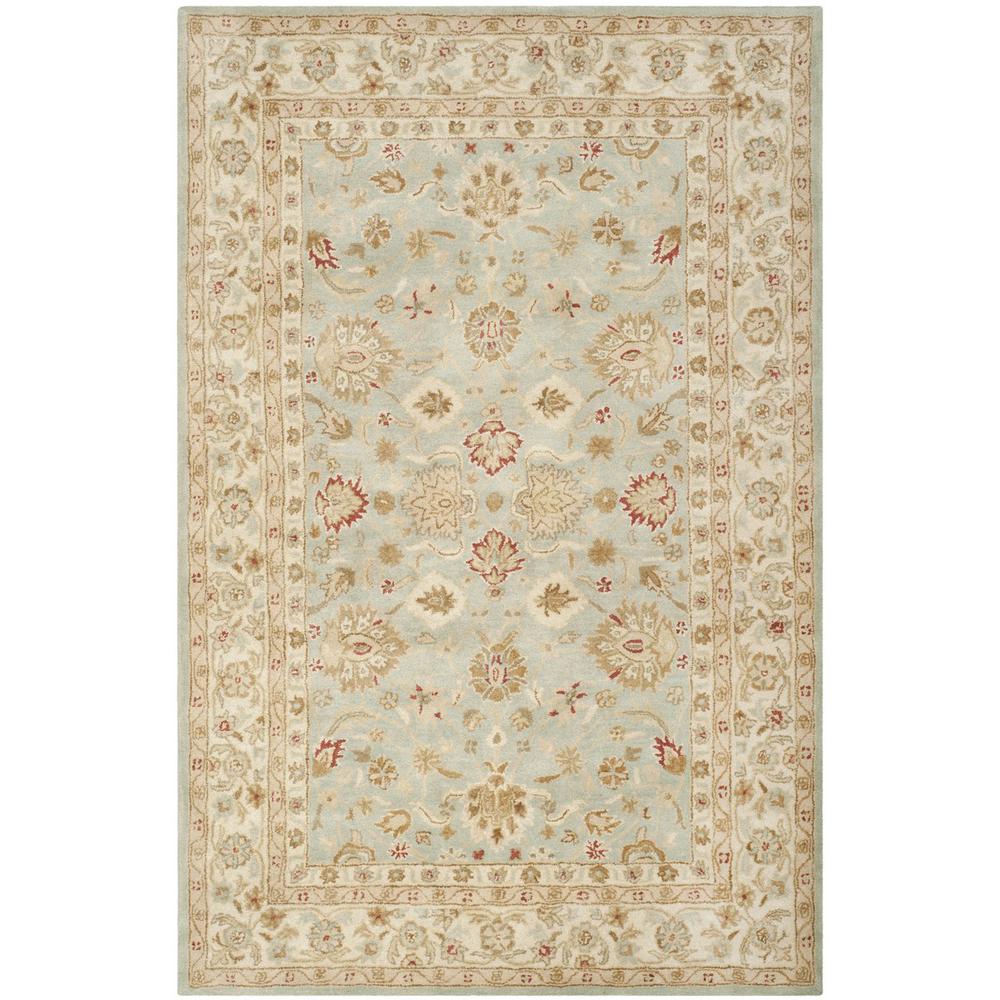 ANTIQUITY, GREY BLUE / BEIGE, 6' X 9', Area Rug. The main picture.