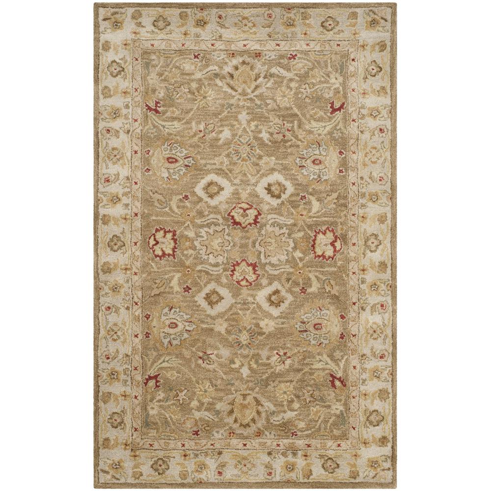 ANTIQUITY, BROWN / BEIGE, 6' X 9', Area Rug, AT822B-6. Picture 1