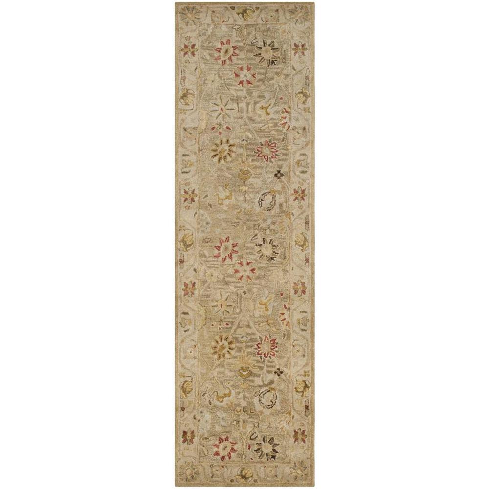 ANTIQUITY, TAUPE / BEIGE, 2'-3" X 12', Area Rug. Picture 1