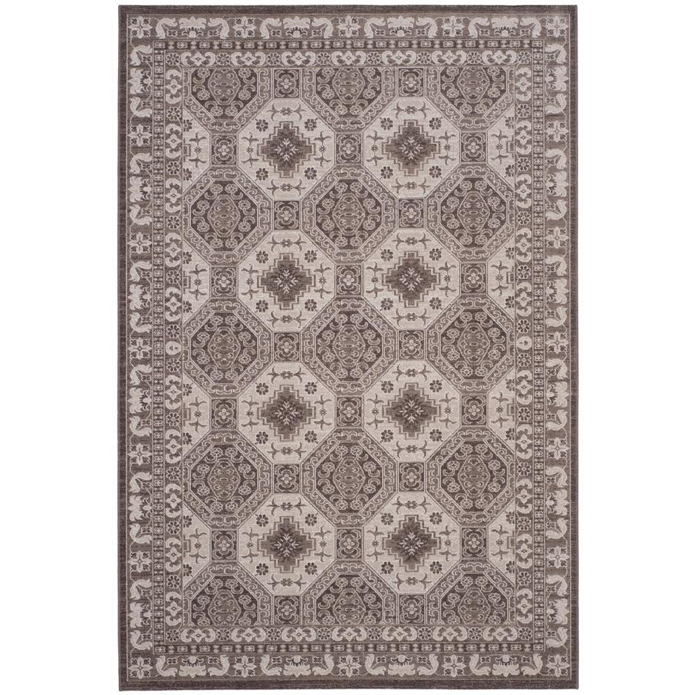 ARTISAN, BROWN / IVORY, 4' X 6', Area Rug, ATN320P-4. Picture 1