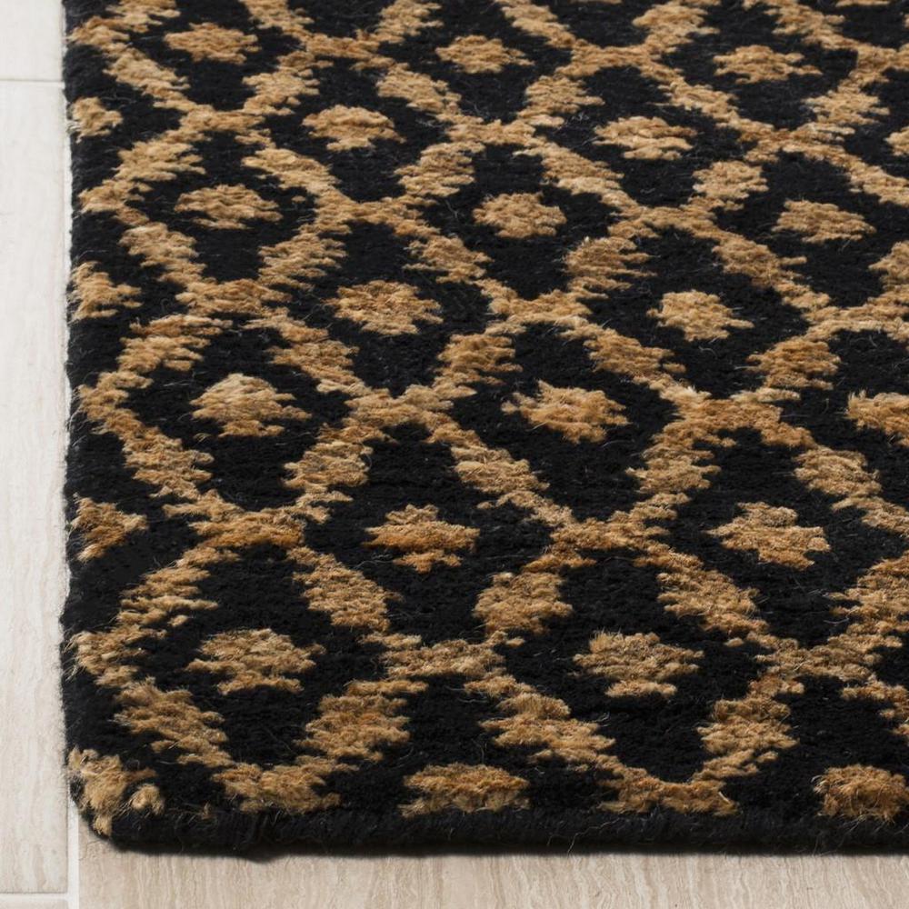 BOHEMIAN, BLACK / GOLD, 3' X 5', Area Rug. The main picture.
