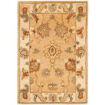 BERGAMA, TAUPE / IVORY, 3' X 5', Area Rug. Picture 1