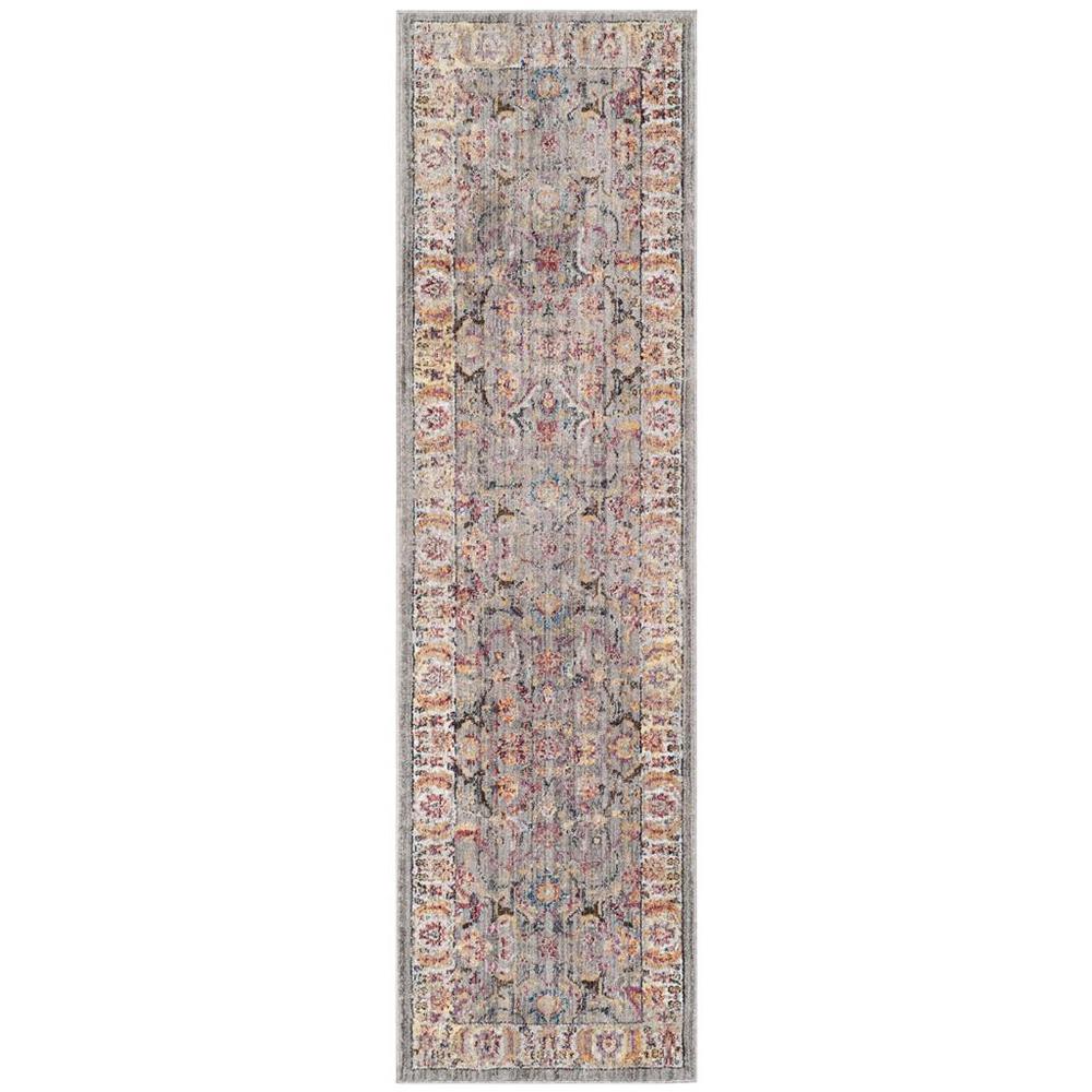 BRISTOL, GREY / LIGHT GREY, 2'-3" X 6', Area Rug. The main picture.
