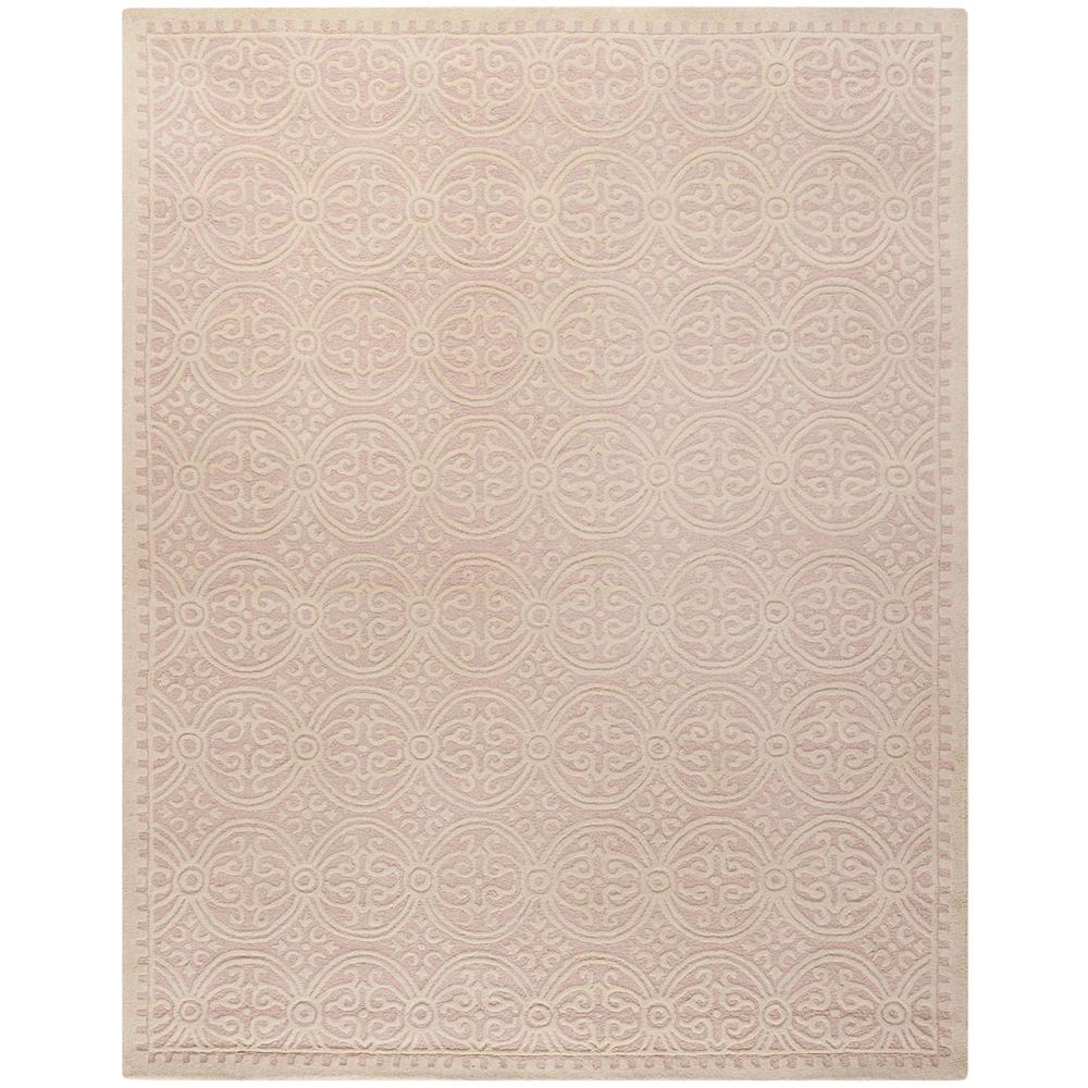 CAMBRIDGE, LIGHT PINK / IVORY, 11' X 15', Area Rug, CAM123M-1115. Picture 1