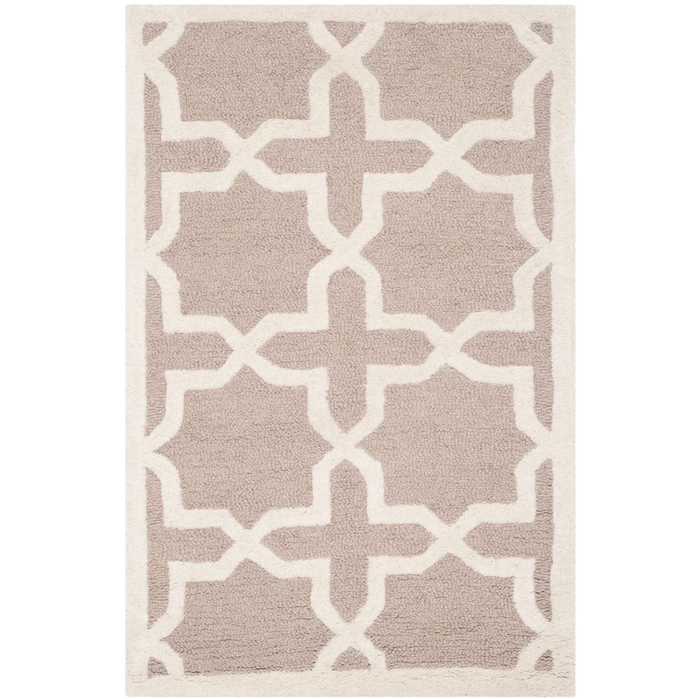 CAMBRIDGE, BEIGE / IVORY, 2'-6" X 4', Area Rug, CAM125J-24. The main picture.