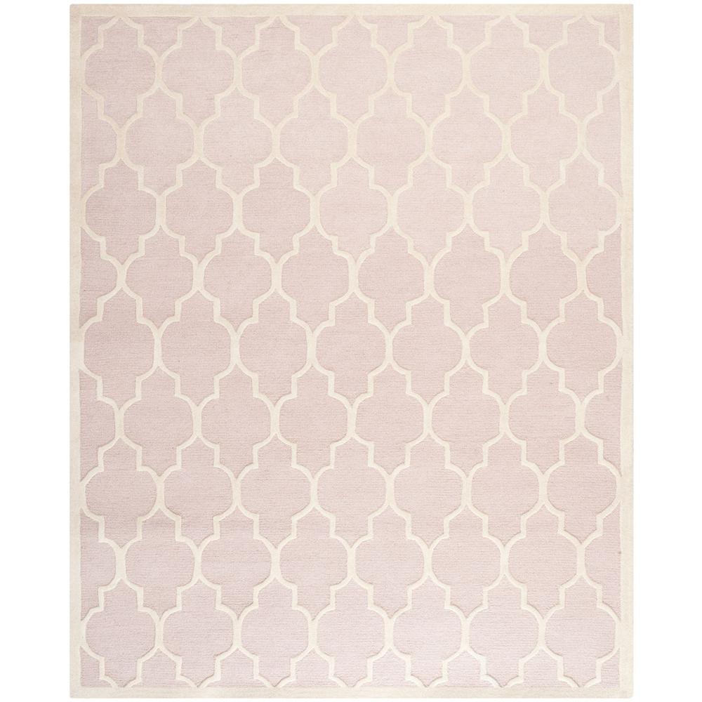 CAMBRIDGE, LIGHT PINK / IVORY, 8' X 10', Area Rug, CAM134M-8. Picture 1