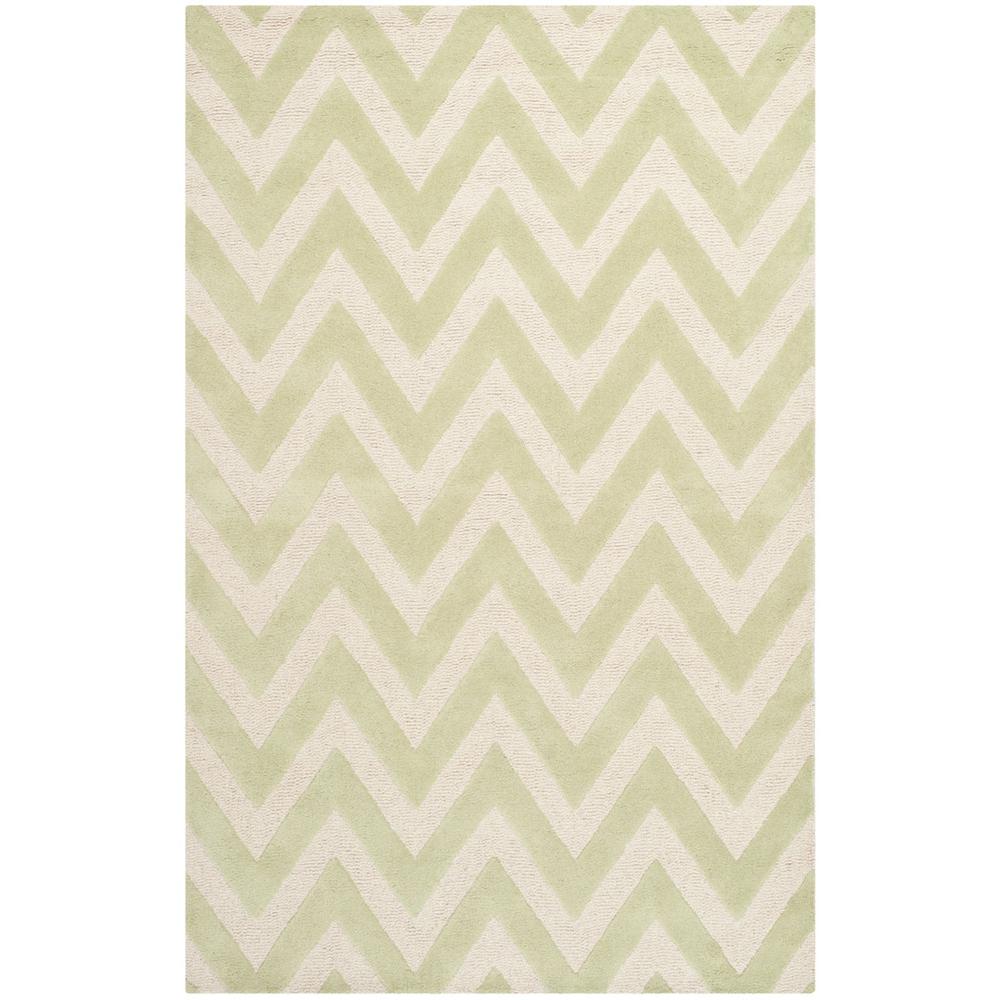 CAMBRIDGE, LIGHT GREEN / IVORY, 8' X 10', Area Rug, CAM139B-8. Picture 1