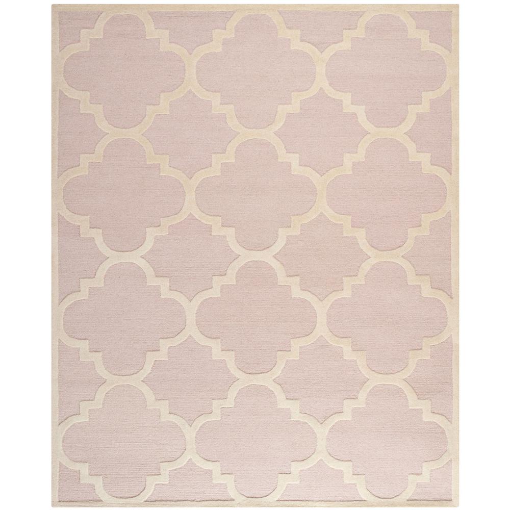 CAMBRIDGE, LIGHT PINK / IVORY, 9' X 12', Area Rug, CAM140M-9. Picture 1