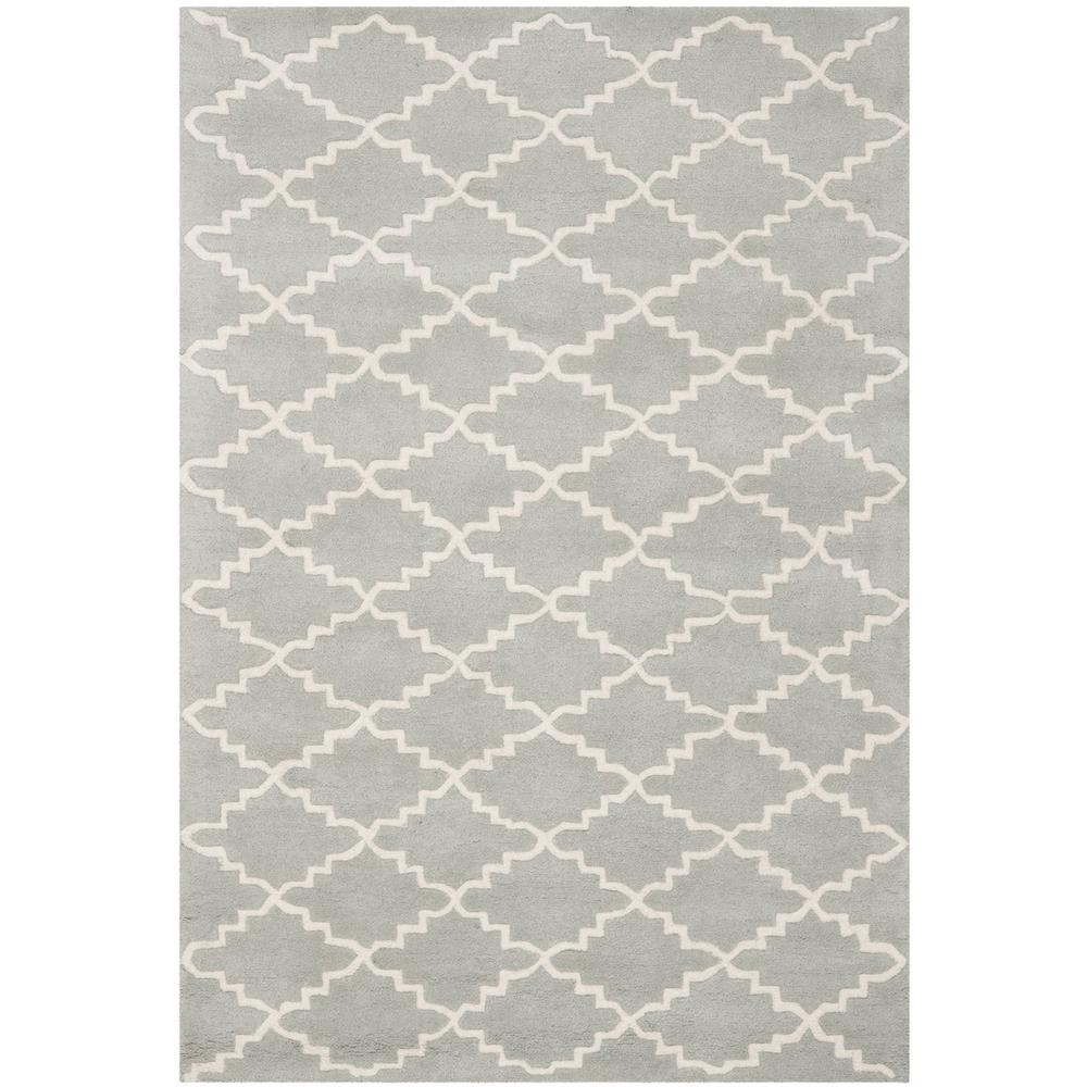 CHATHAM, LIGHT BLUE / IVORY, 4' X 6', Area Rug, CHT721E-4. Picture 1