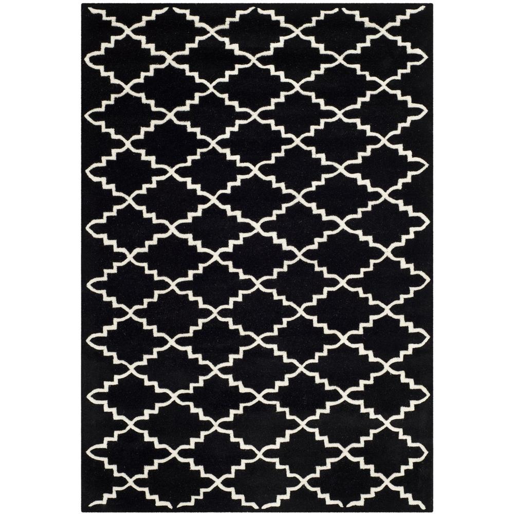 CHATHAM, BLACK / IVORY, 5' X 8', Area Rug, CHT721K-5. Picture 1