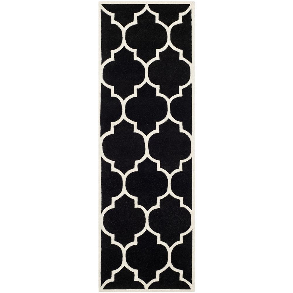 CHATHAM, BLACK / IVORY, 2'-3" X 5', Area Rug, CHT733K-25. Picture 1