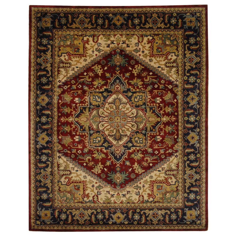 CLASSIC, ASSORTED / RED, 7'-6" X 9'-6", Area Rug. Picture 1