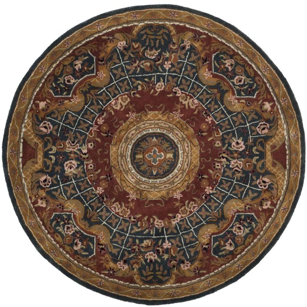 CLASSIC, ASSORTED, 6' X 6' Round, Area Rug, CL304C-6R. Picture 1