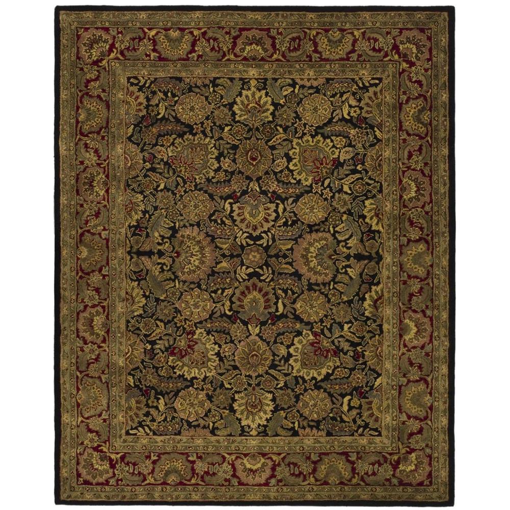 CLASSIC, NAVY / RED, 7'-6" X 9'-6", Area Rug. Picture 1