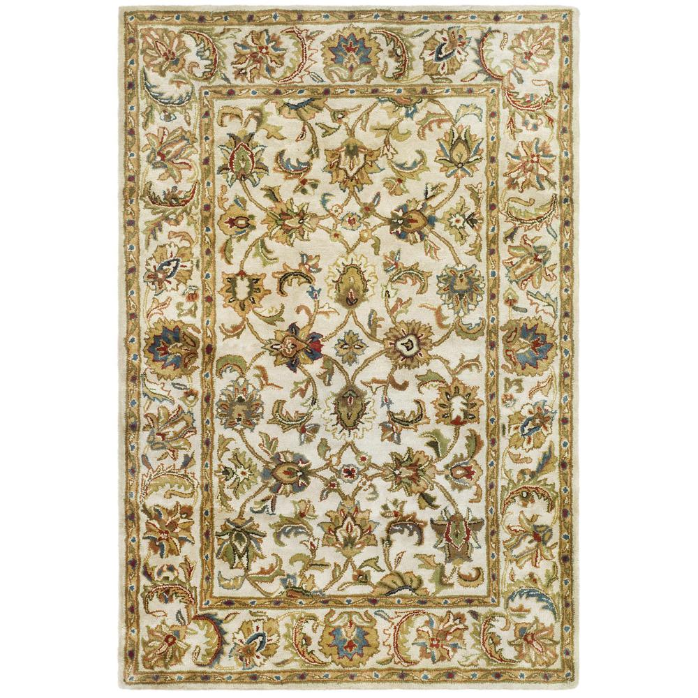 CLASSIC, IVORY / IVORY, 5' X 8', Area Rug. Picture 1