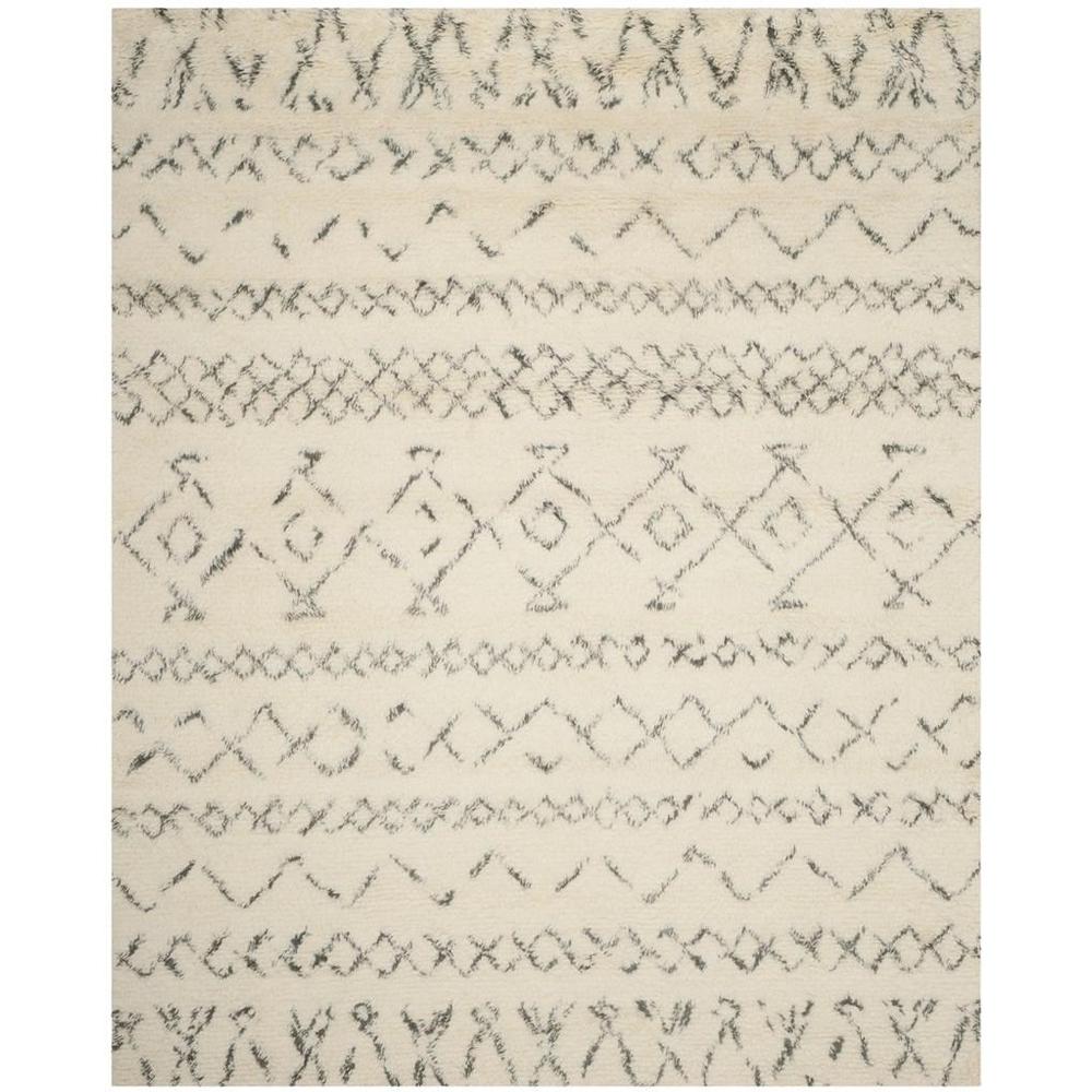 CASABLANCA, IVORY / GREY, 9' X 12', Area Rug, CSB827B-9. Picture 1