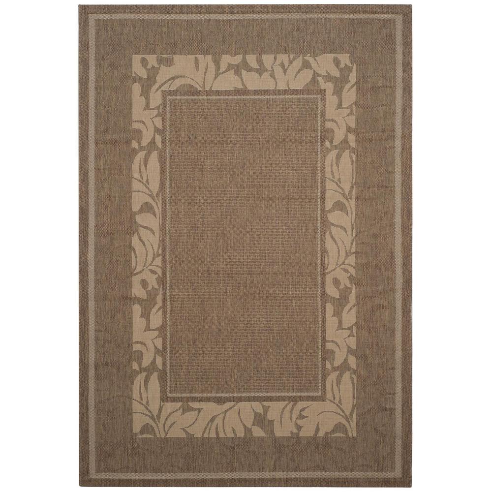 COURTYARD, BROWN / NATURAL, 2'-3" X 6'-7", Area Rug, CY1704-3009-27. Picture 1