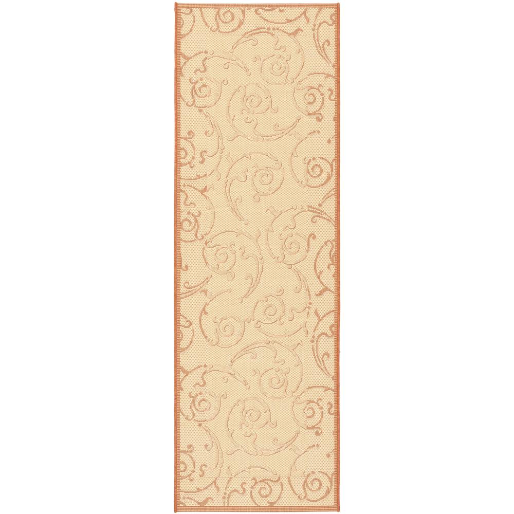 COURTYARD, NATURAL / TERRA, 2'-3" X 6'-7", Area Rug, CY2665-3201-27. Picture 1