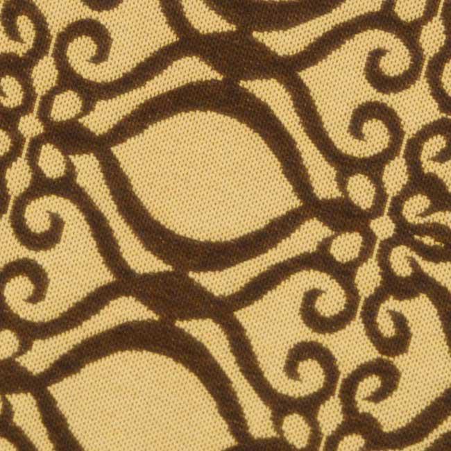 COURTYARD, NATURAL / BROWN, 5'-3" X 5'-3" Round, Area Rug, CY3040-3001-5R. Picture 3