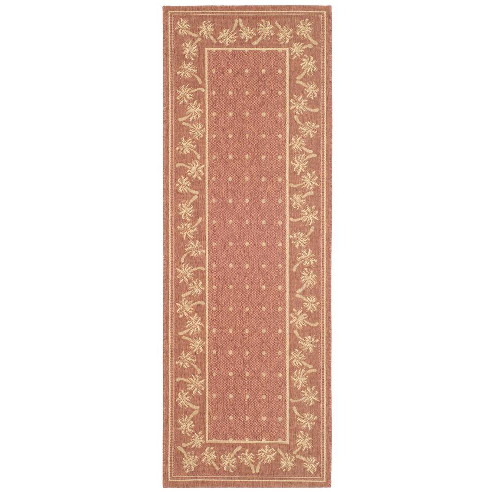 COURTYARD, RUST / SAND, 2'-7" X 5', Area Rug, CY5148A-3. Picture 1