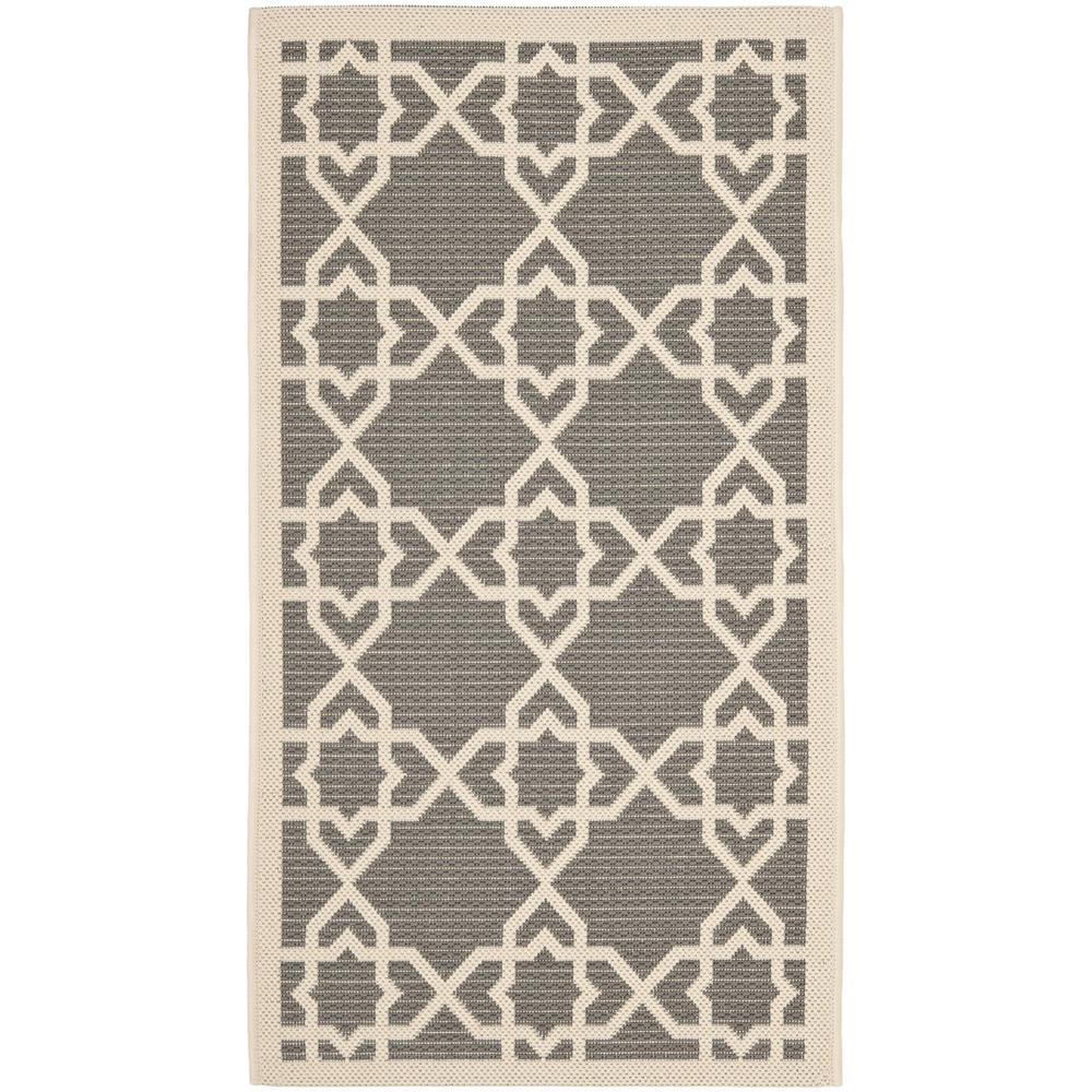COURTYARD, GREY / BEIGE, 2'-7" X 5', Area Rug, CY6032-246-3. Picture 1