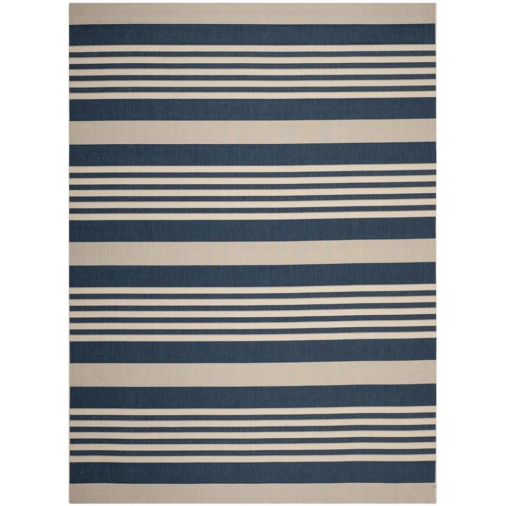 COURTYARD, NAVY / BEIGE, 9' X 12', Area Rug, CY6062-268-9. Picture 1
