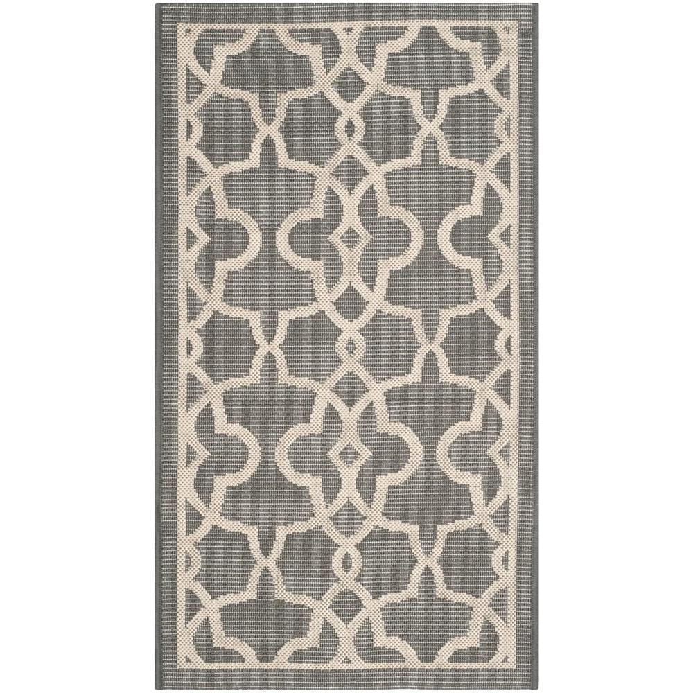 COURTYARD, GREY / BEIGE, 2'-7" X 5', Area Rug, CY6071-246-3. Picture 1